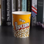 Seau à popcorn jetable en papier personnalisé – Image 3