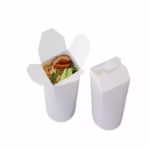 Leak and Grease Resistant Takeout Noodle Fried Rice Food Kraft Paper Take Out Box Container Paper Noodle Box - Image 3