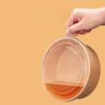 Brown Salad Paper Bowl - Image 3
