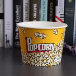 Seau à popcorn jetable en papier personnalisé – Image 4